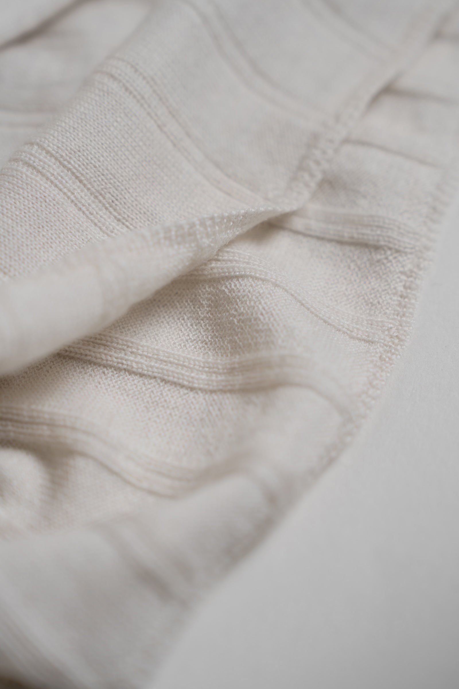Close-up of beige fabric with visible texture