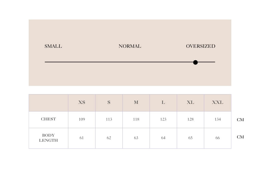 Size chart for Pointelle Rib Top - Black