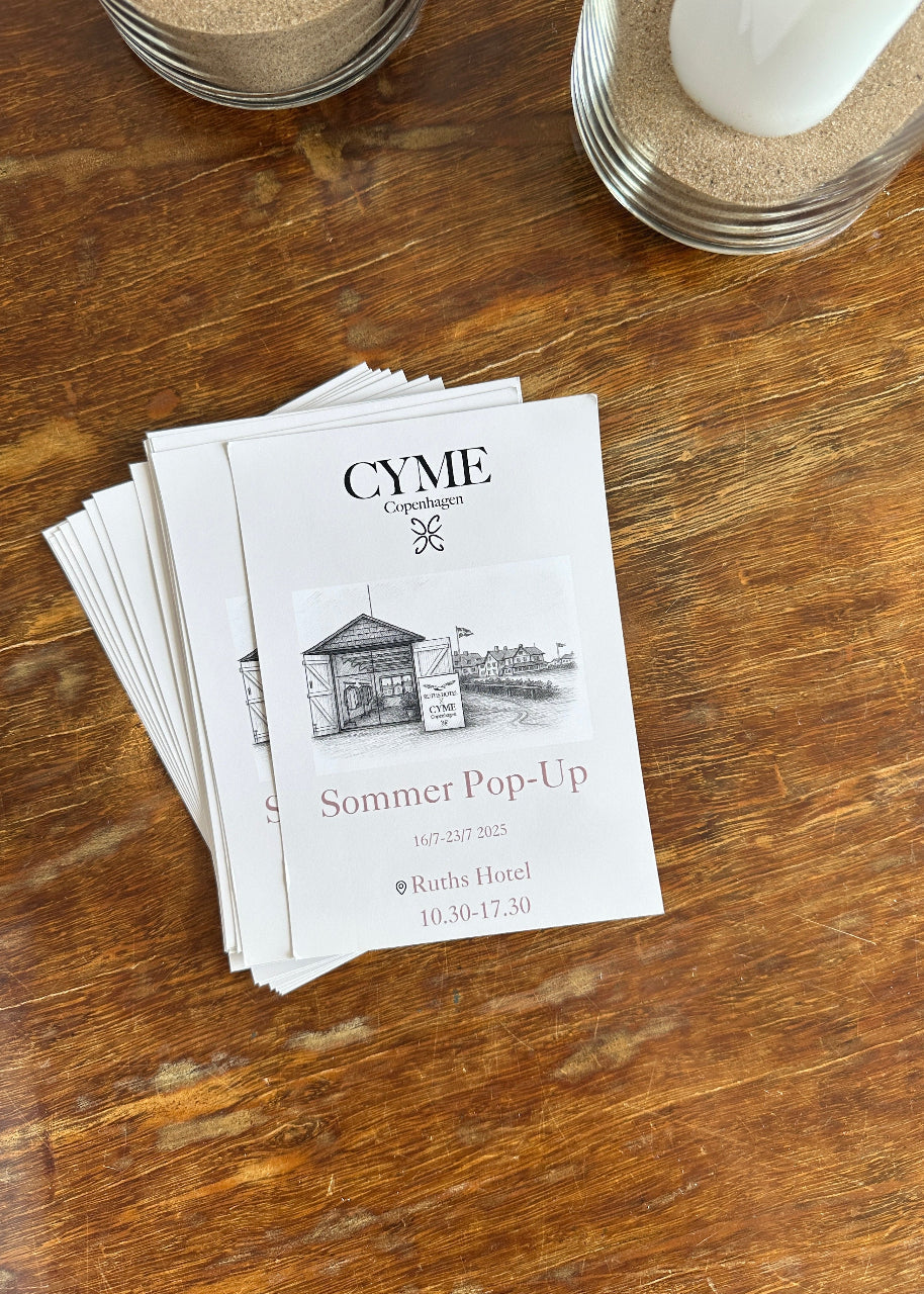 Summer Pop-up flyers from Ruths Hotel x CYME Copenhagen