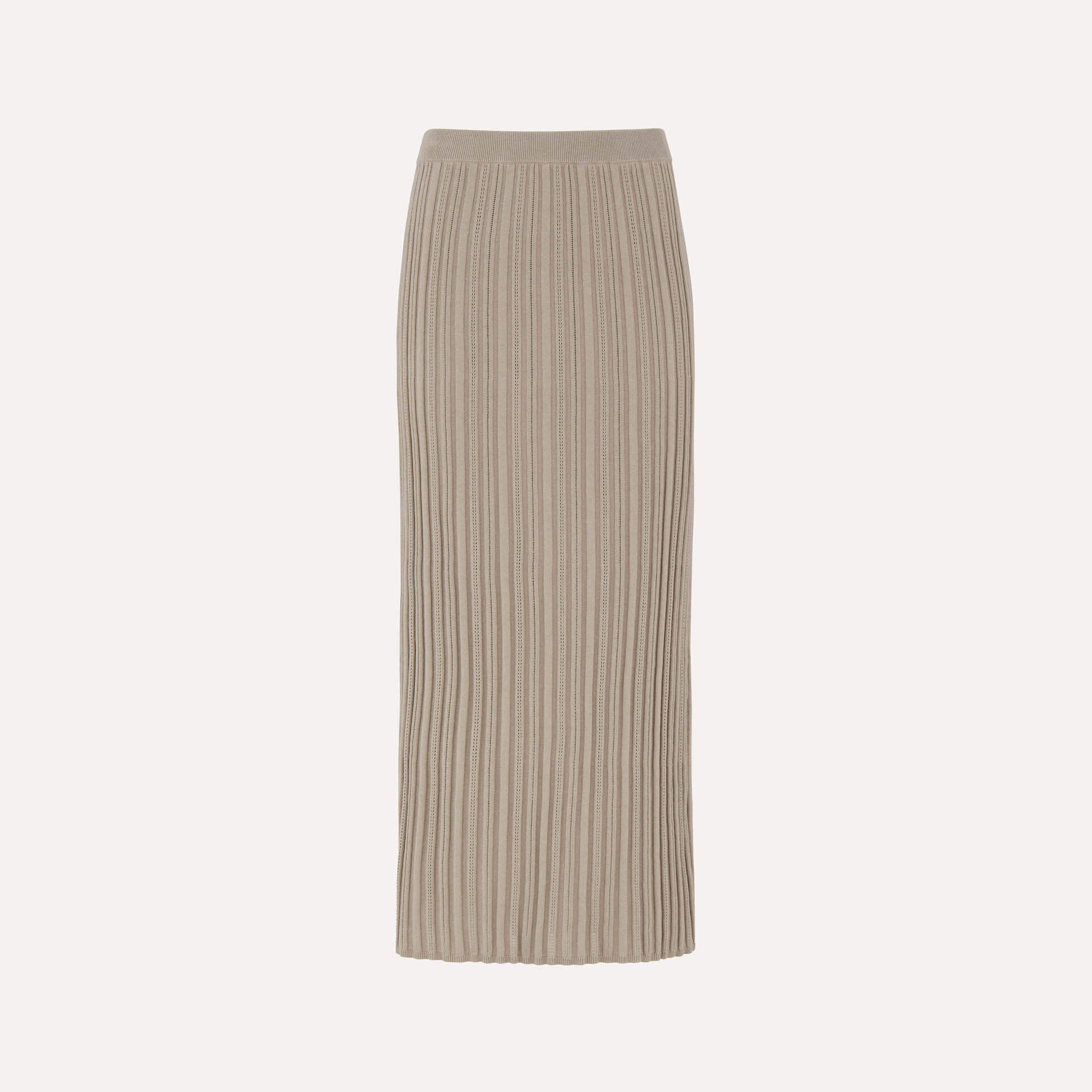 Pointelle Rib Skirt