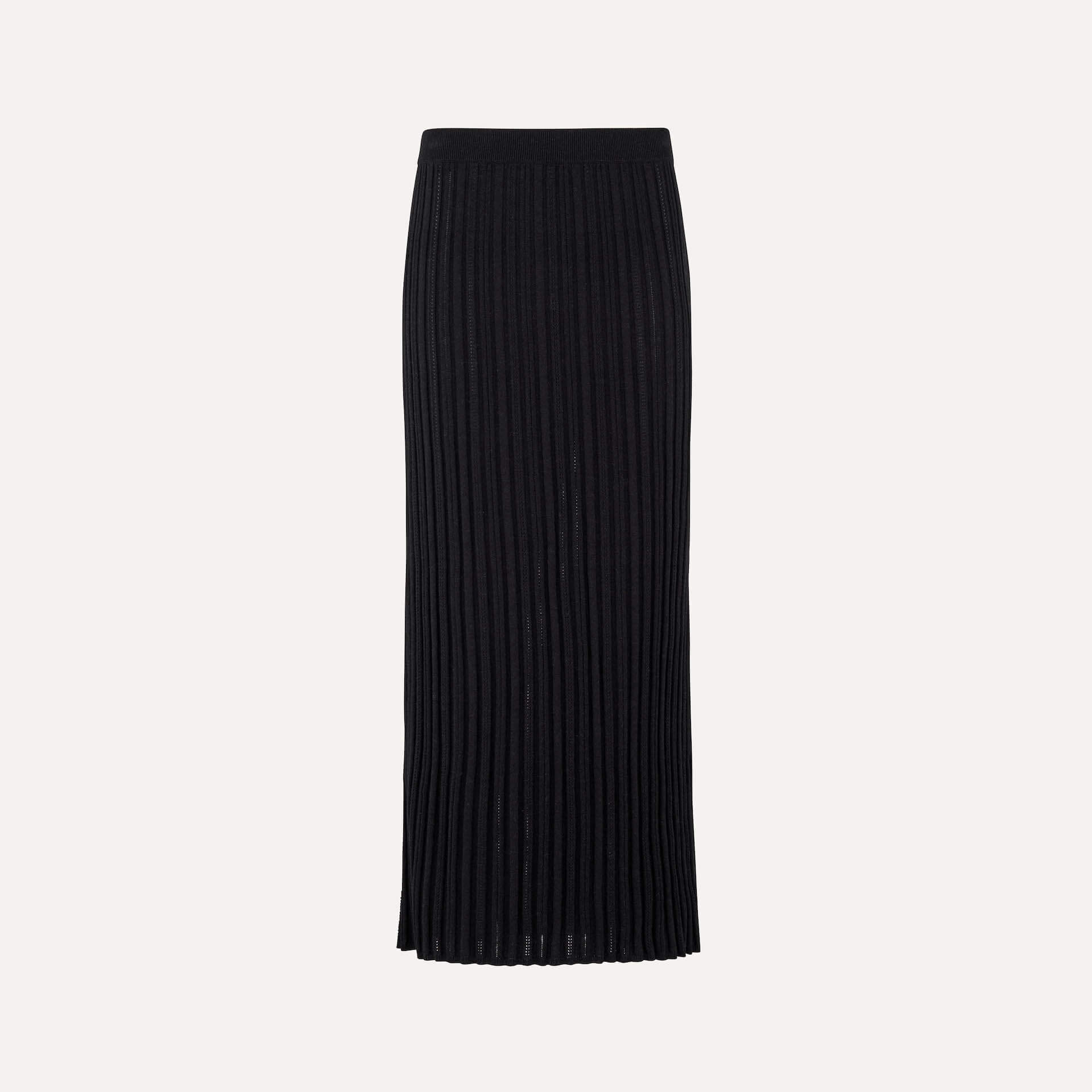 Pointelle Rib Skirt